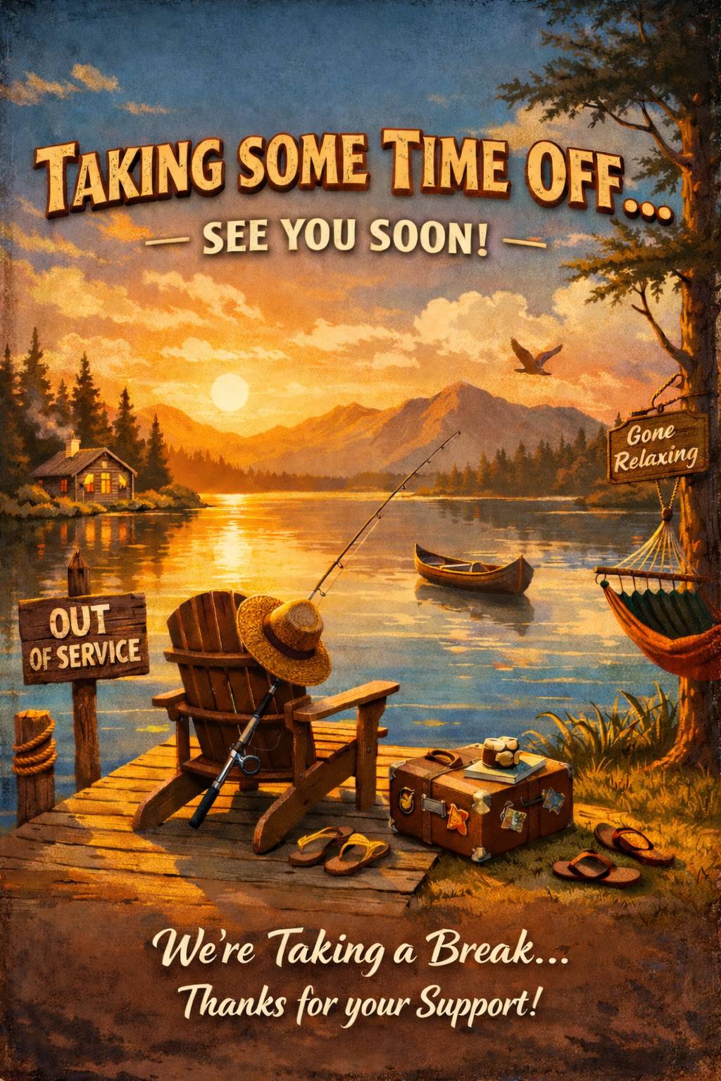 Taking some time off
